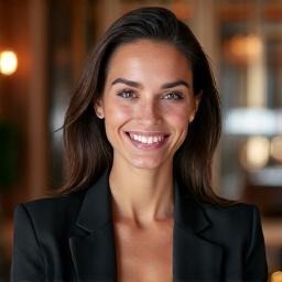 Porträt von Giulia Rossi, italienischsprachige Concierge-Expertin.